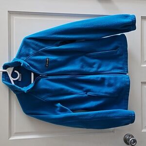 Columbia Zip Front Fleece Blue